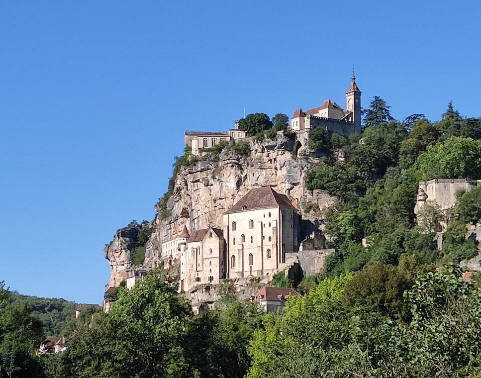 Rocamadour, vue 1, 29 août 2021.